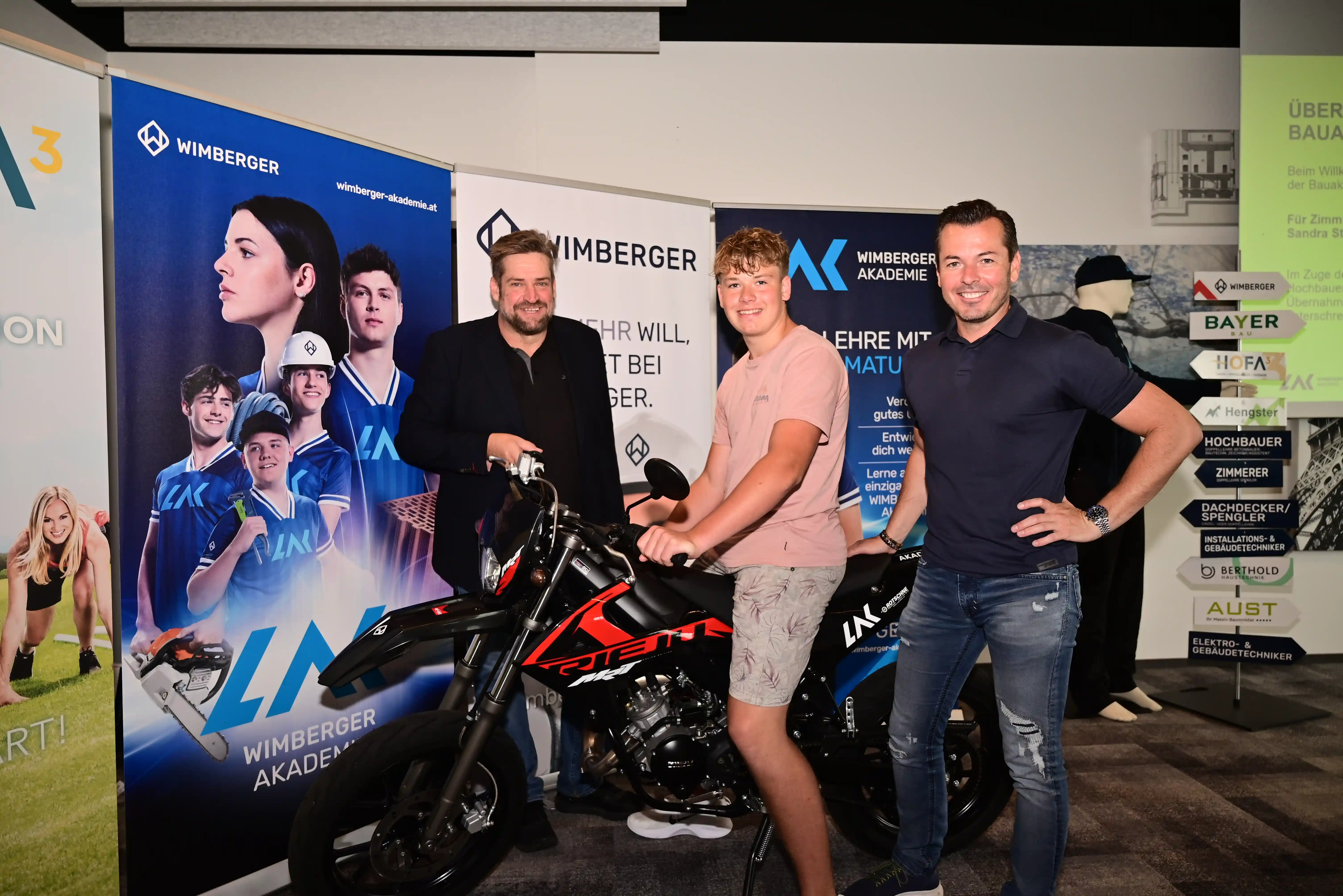 In den Lehrberuf schnuppern und Moped gewinnen